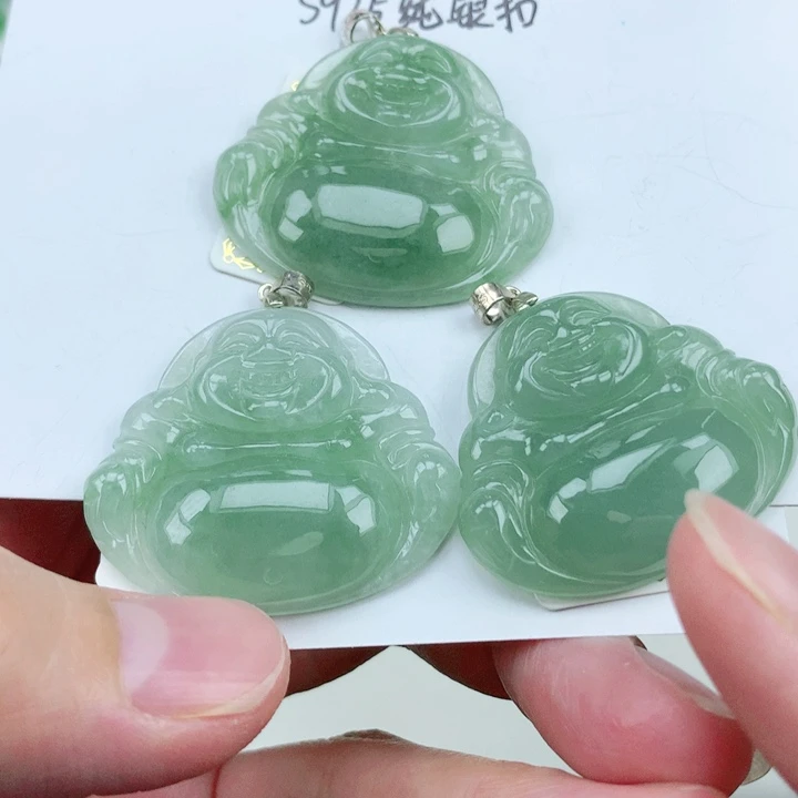 翡翠银S925镶嵌颈饰多样性发其1