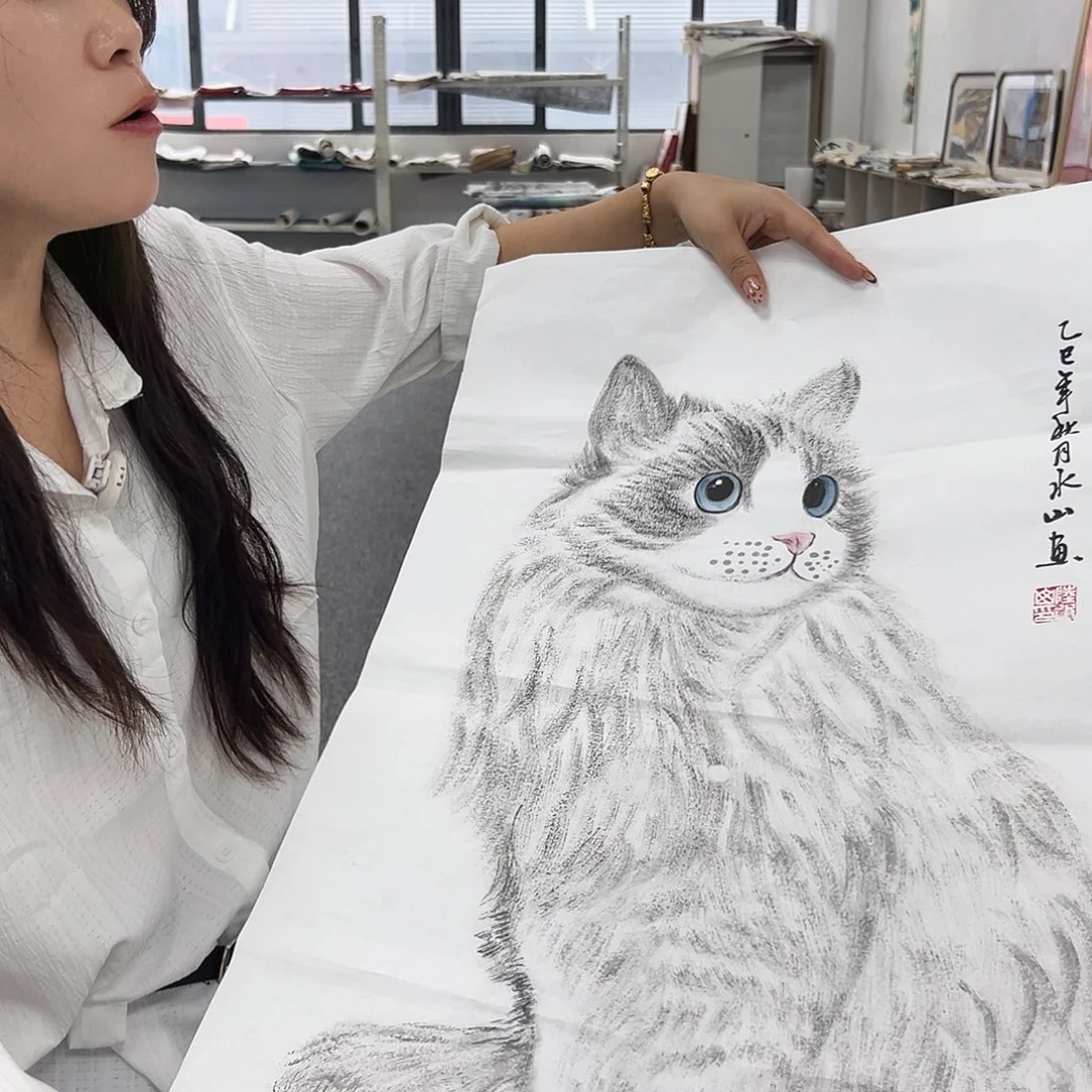 国画国画作品纯手绘