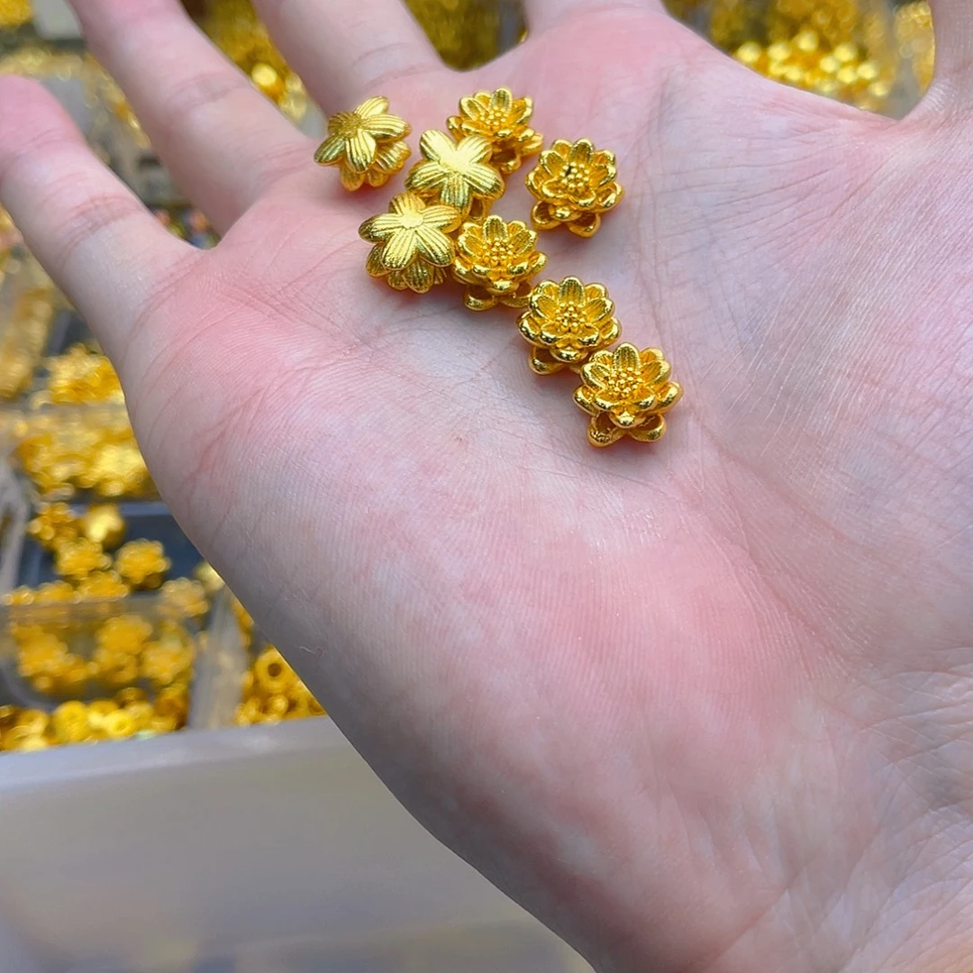 锆石铜合金莲花2个