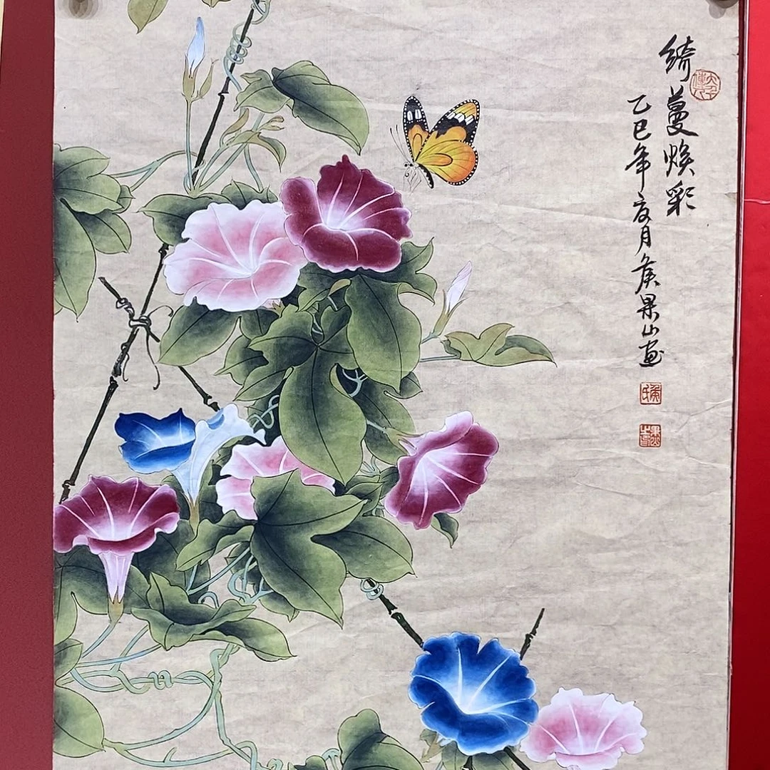 国画大风堂嫡传-侯果山老师作品路