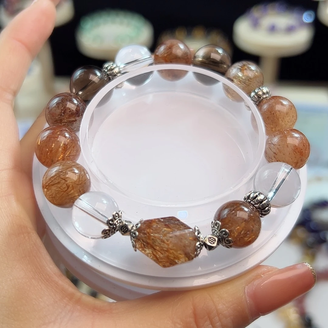 水晶手串未镶嵌水晶手串12m m