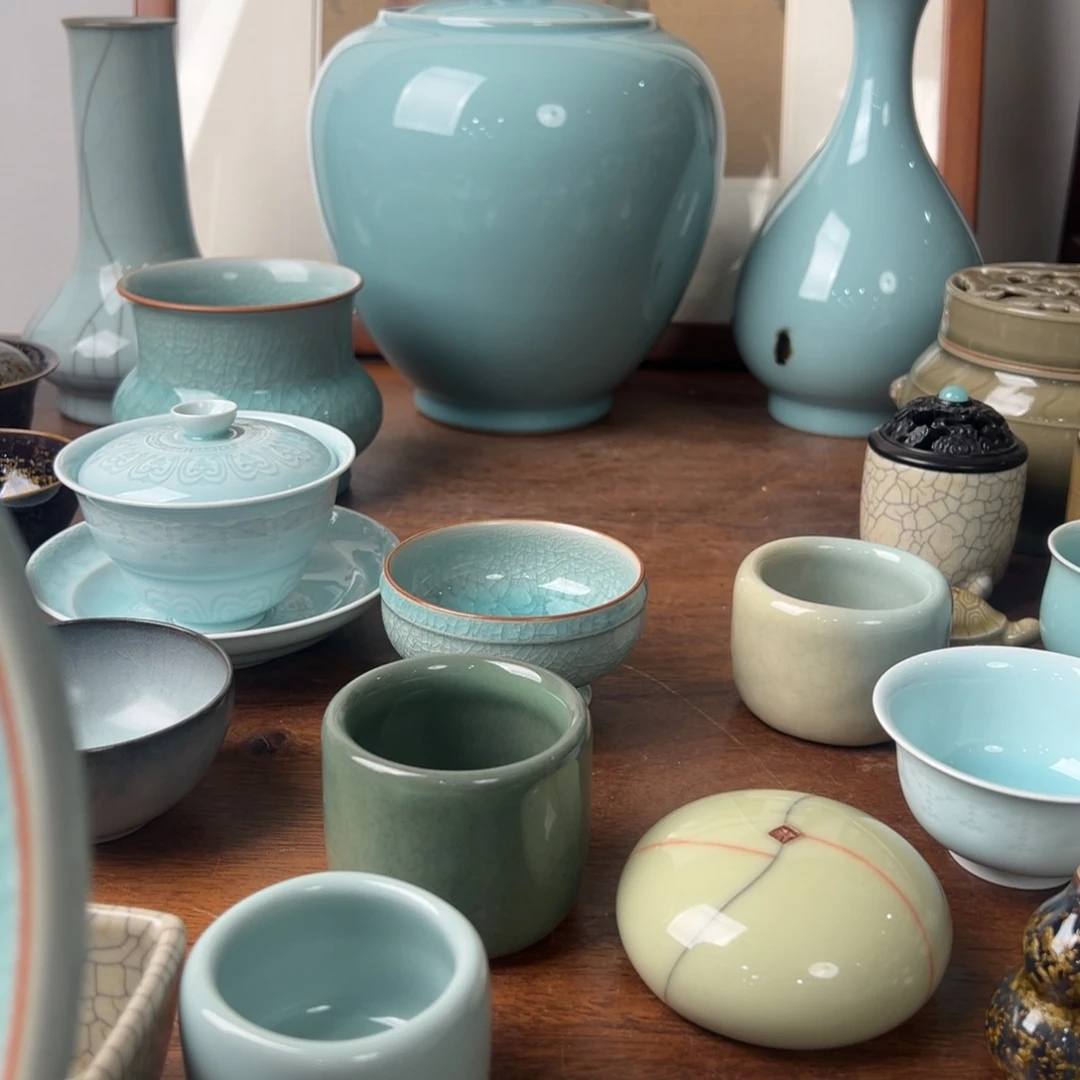 杯黄*浪龙泉青瓷123456789