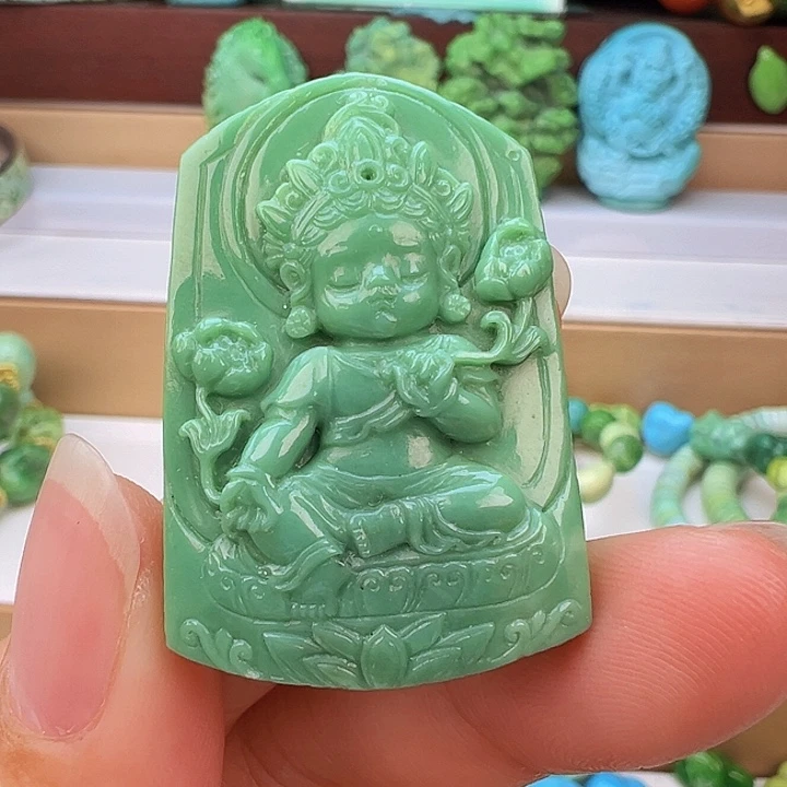 未镶嵌绿松石项链