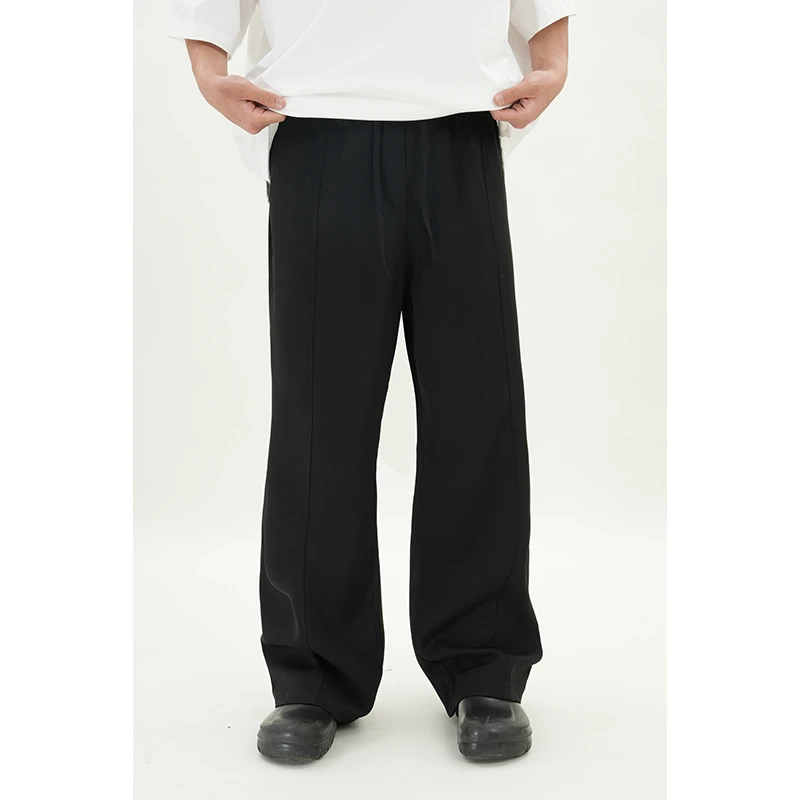 Onekas垂感西装裤宽松大码男裤直筒A字西裤休闲裤长裤百搭阔腿裤