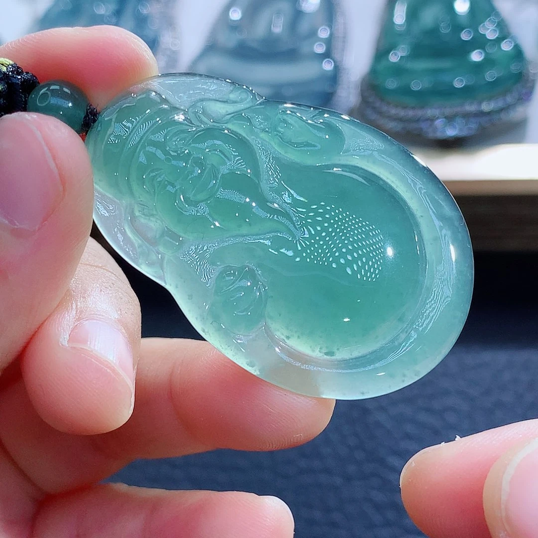 未镶嵌挂件翡翠翡翠