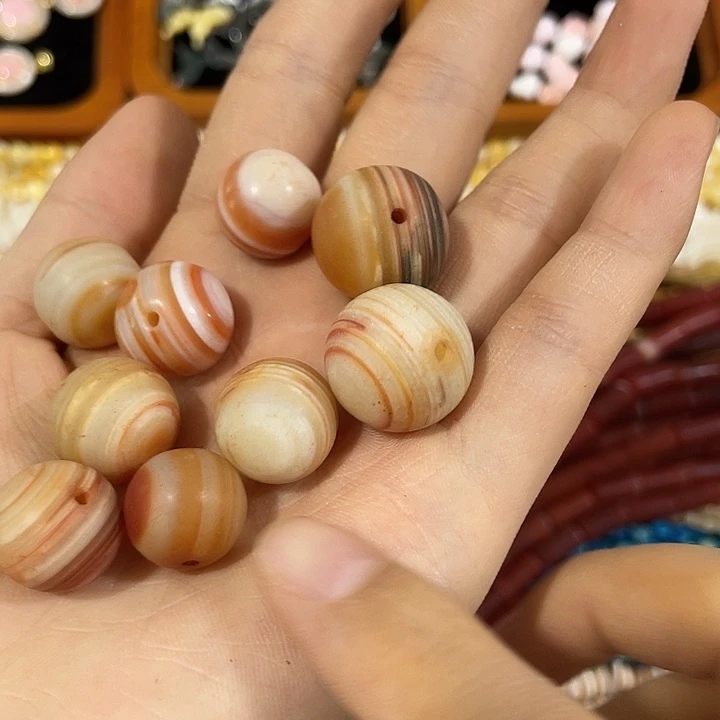 三****玛瑙/玉髓合金珠宝半成品1号打包