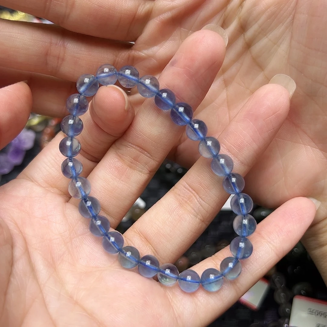 未镶嵌合成水晶海蓝宝