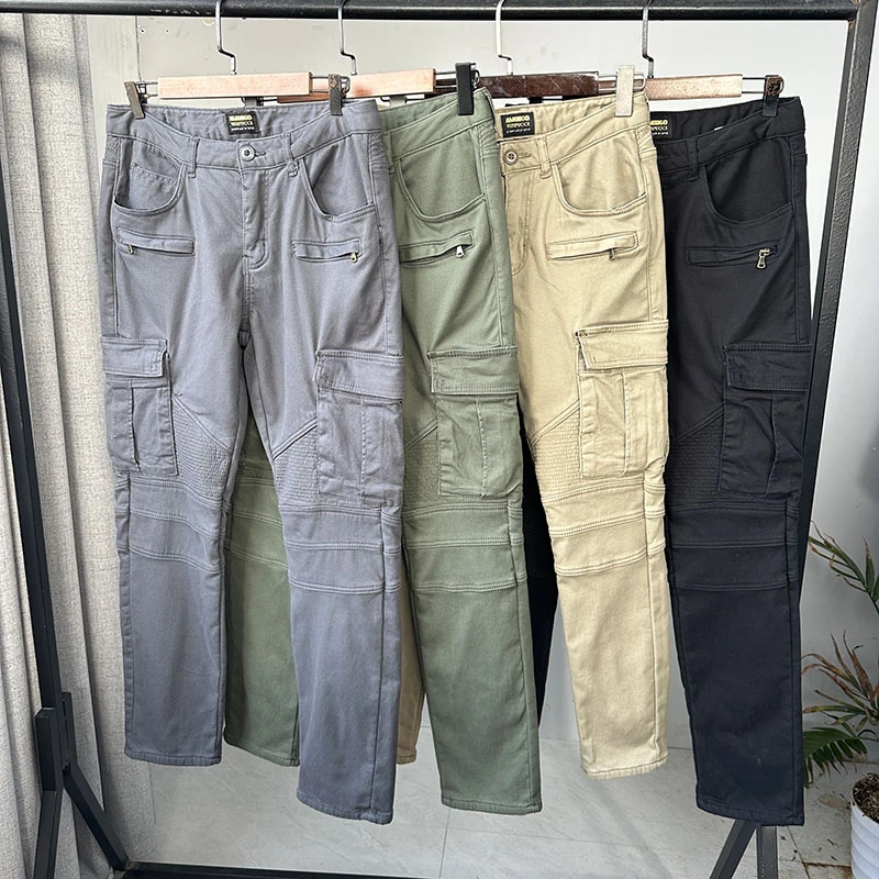 瑕疵工装裤加绒加厚多口袋男