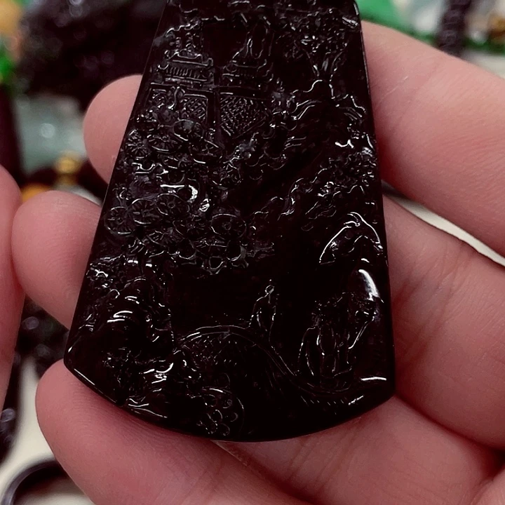 颈饰未镶嵌翡翠先鉴后发一物一证