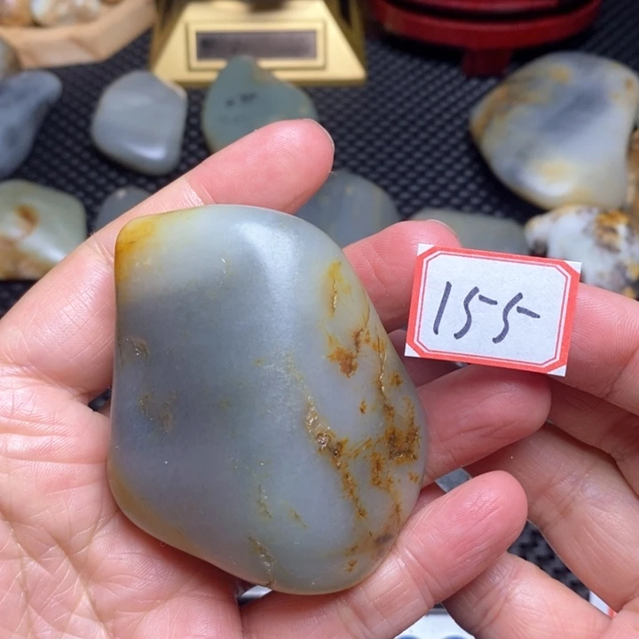 未镶嵌和田玉把件玄*155