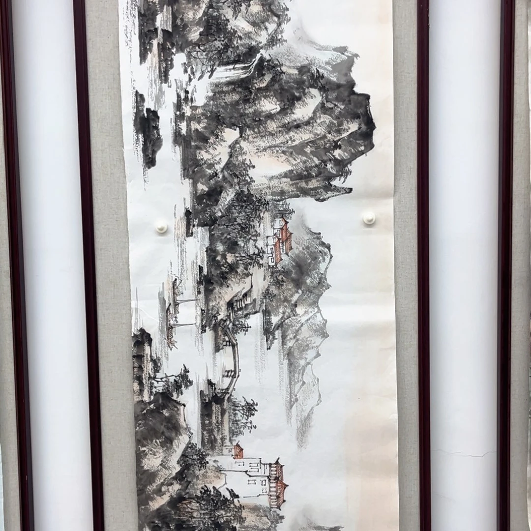 国画绘画作品多次参加全国性