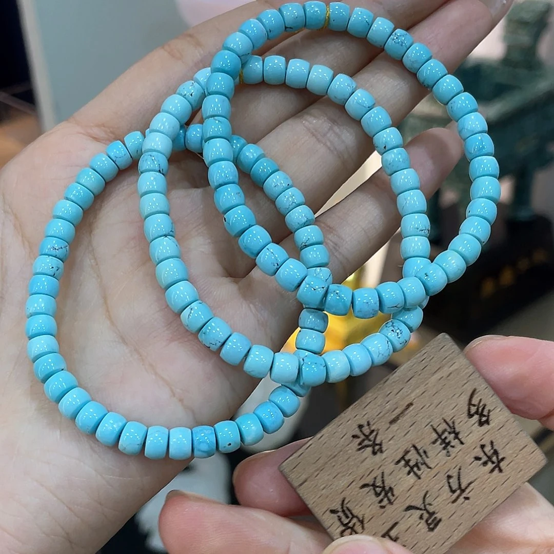 绿松石未镶嵌颈饰