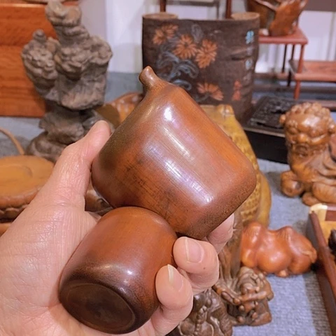 贡木?*泰华彩木作摆件