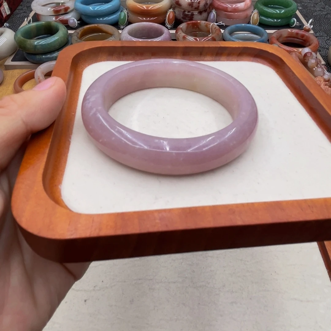 石英质玉未镶嵌圈口59