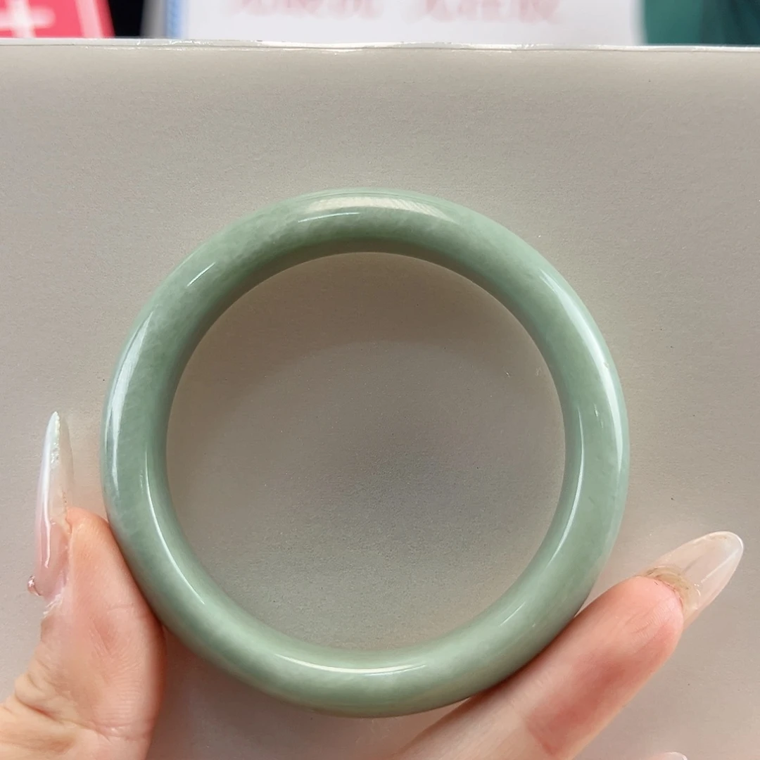 蓝田玉（蛇纹石化大理石玉）手镯未镶嵌