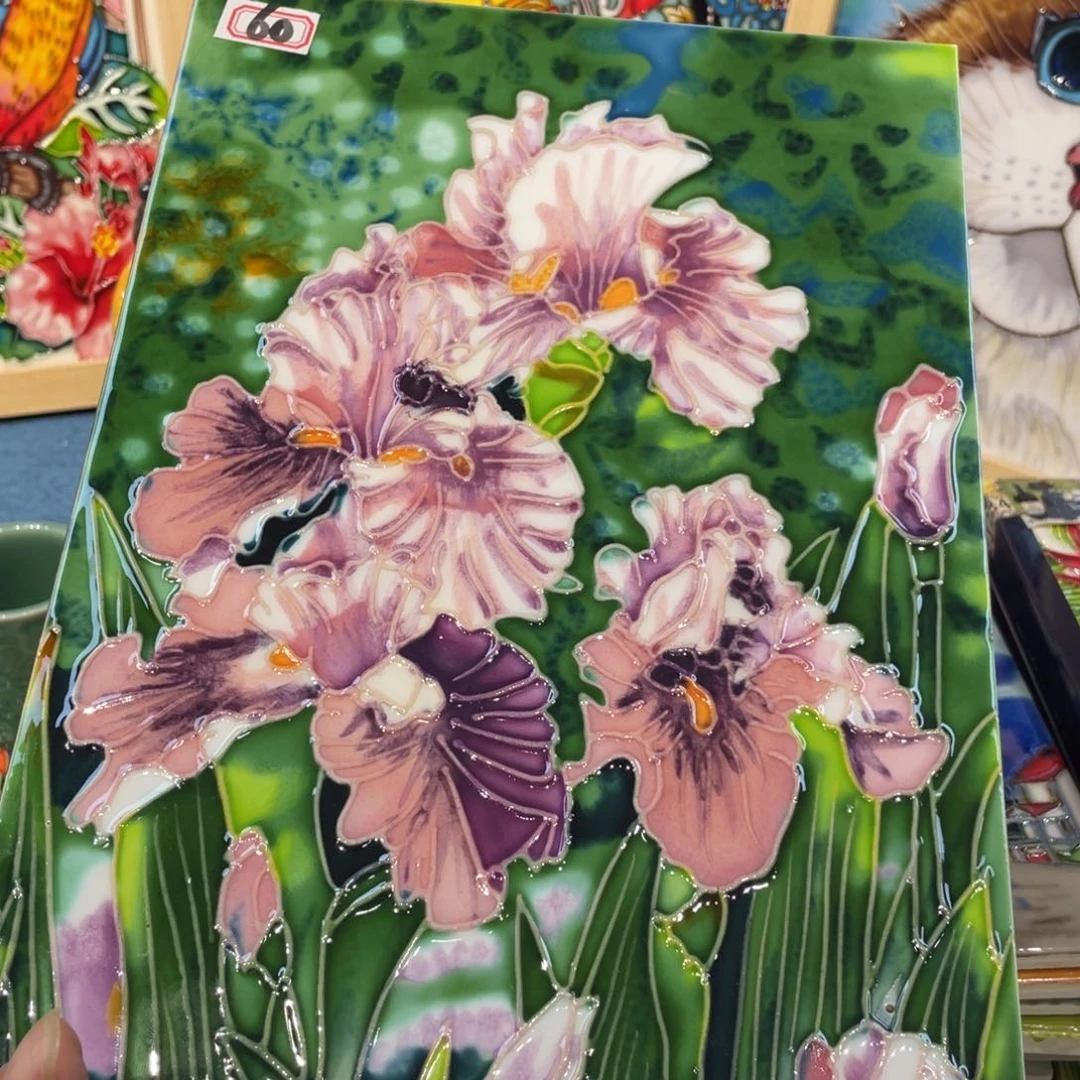 陶瓷福利瓷板画，默认微瑕