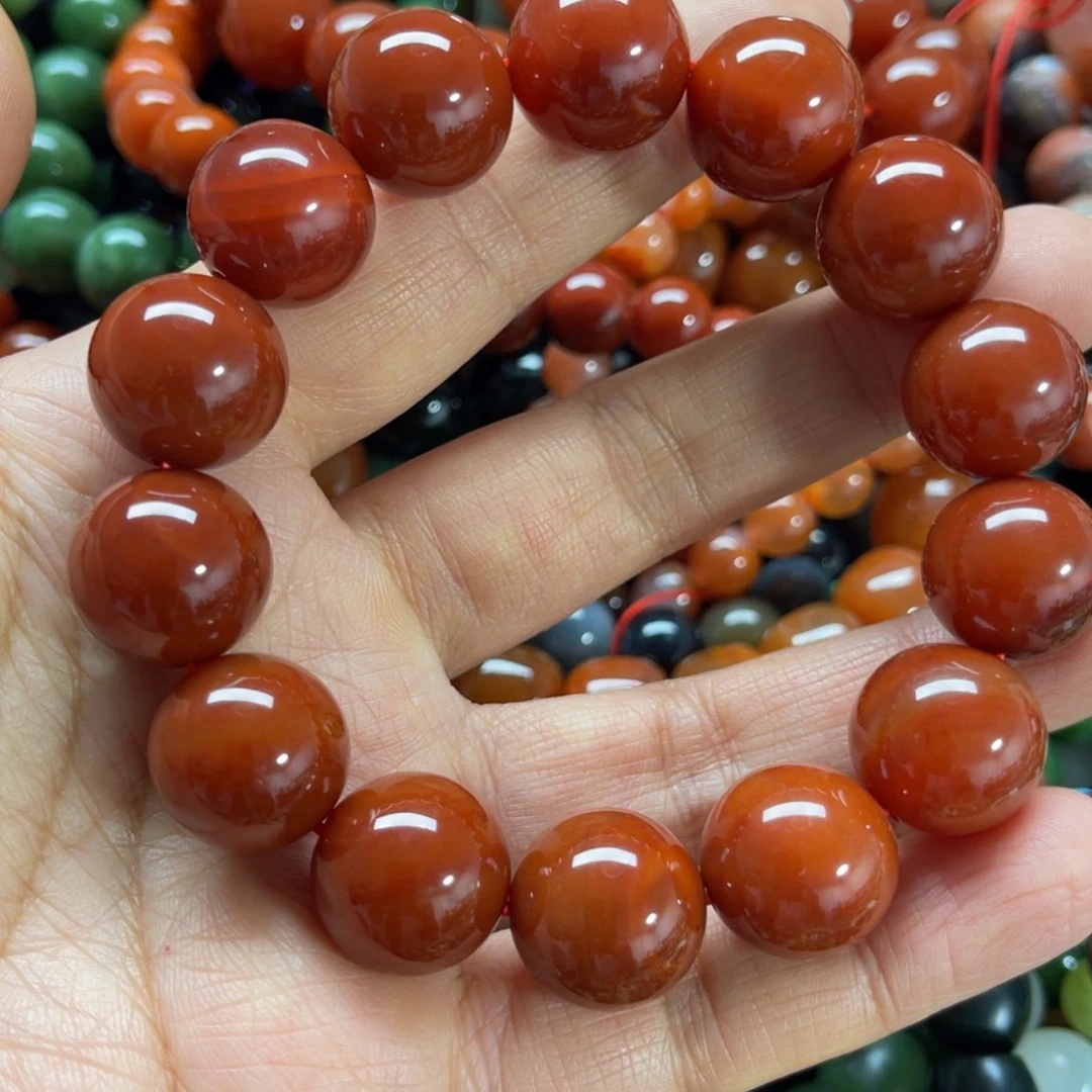 未镶嵌手链南红玛瑙