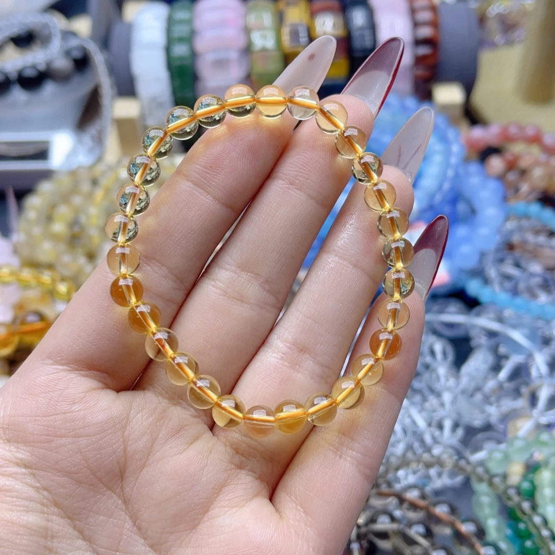 水晶手链未镶嵌6mmmmmmmmmmm