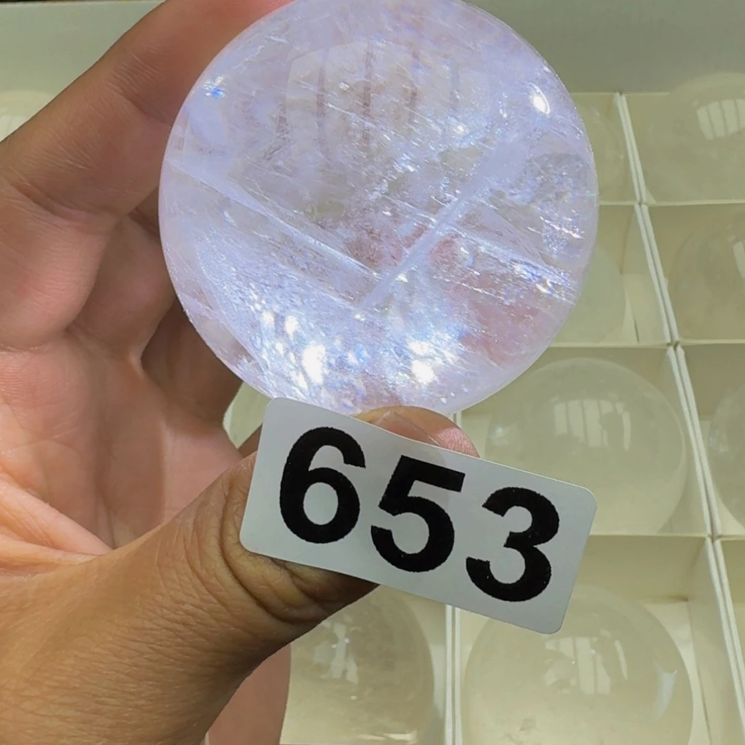 天然水晶家居摆件未镶嵌水晶青*