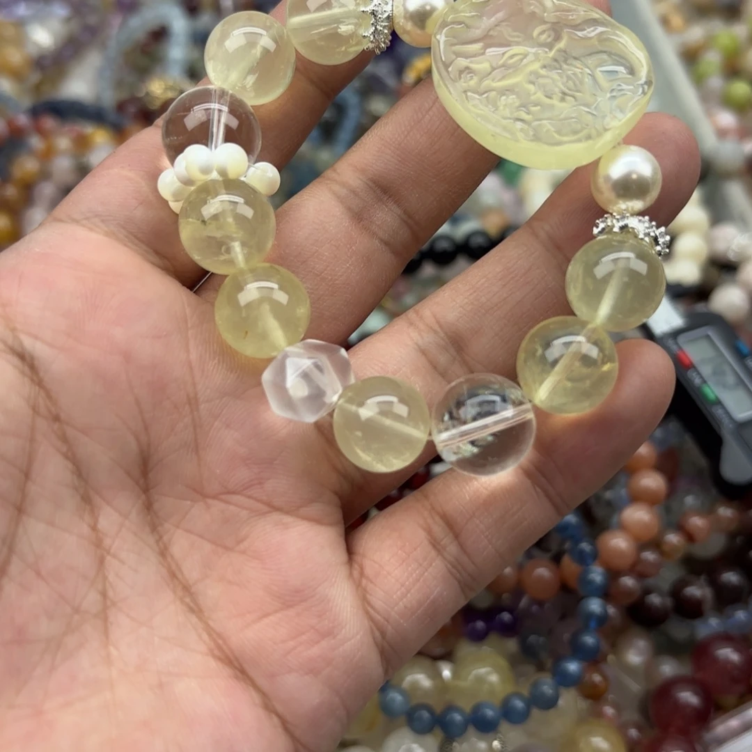 手链水晶银S925镶嵌