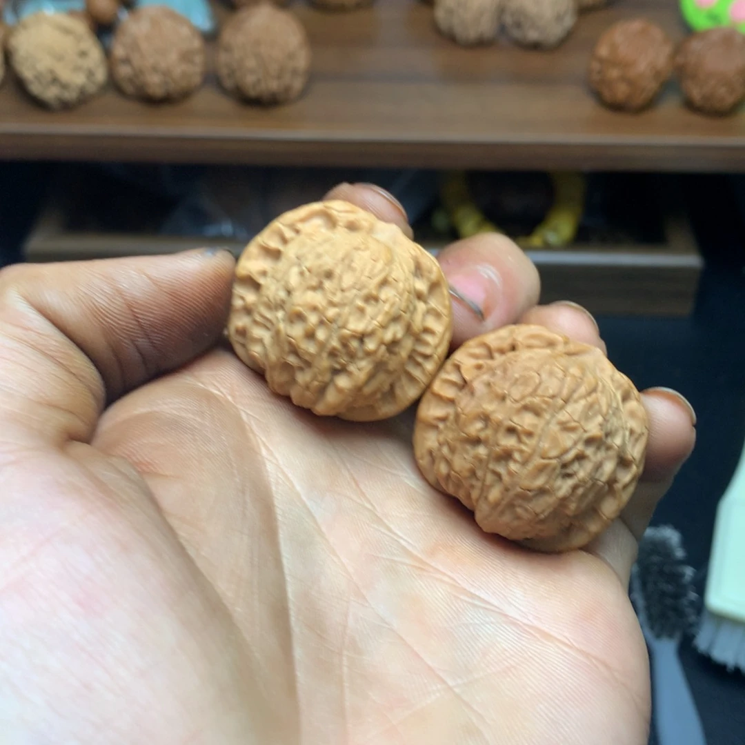 吊坠文玩核桃35乾隆磨