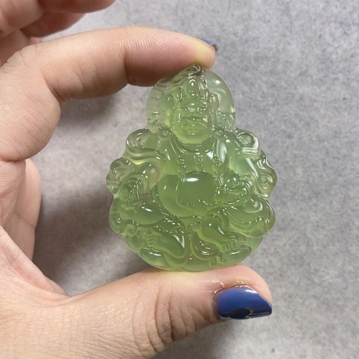 未镶嵌岫玉挂件吊坠