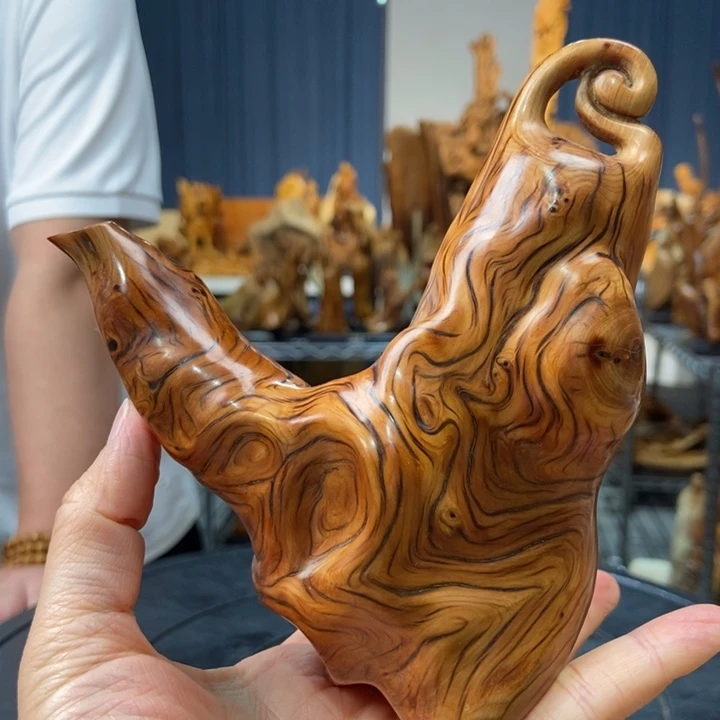 柏木（崖柏）手把件