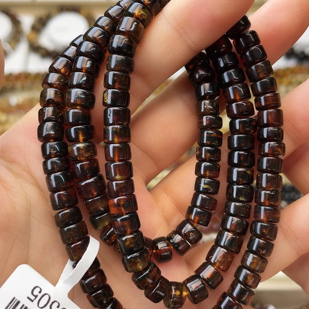 裸石琥珀未镶嵌七90505