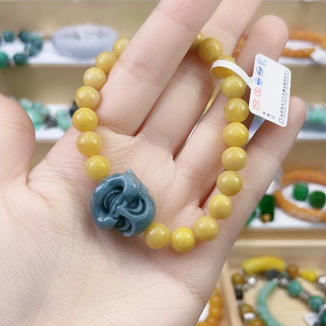 翡翠未镶嵌手链手链