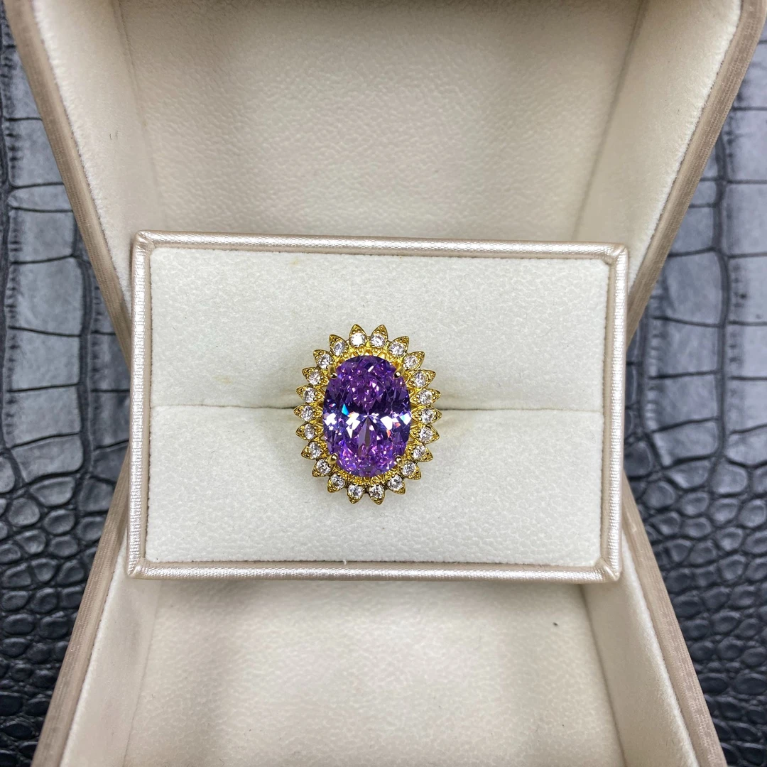 《吉阳璀璨》戒指 收藏级轻奢时尚戒指X011