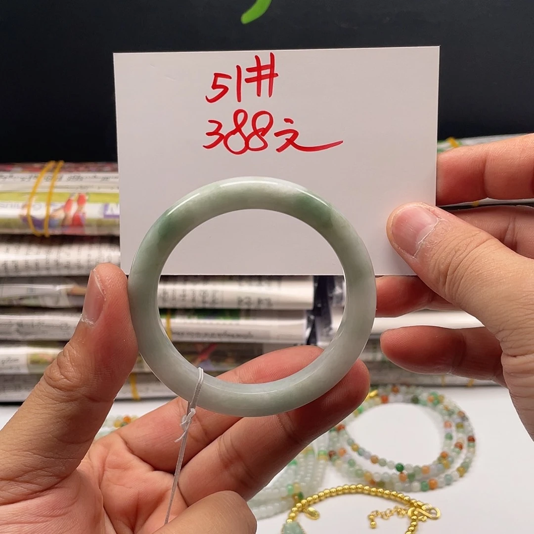 翡翠未镶嵌颈饰翡翠手镯全13