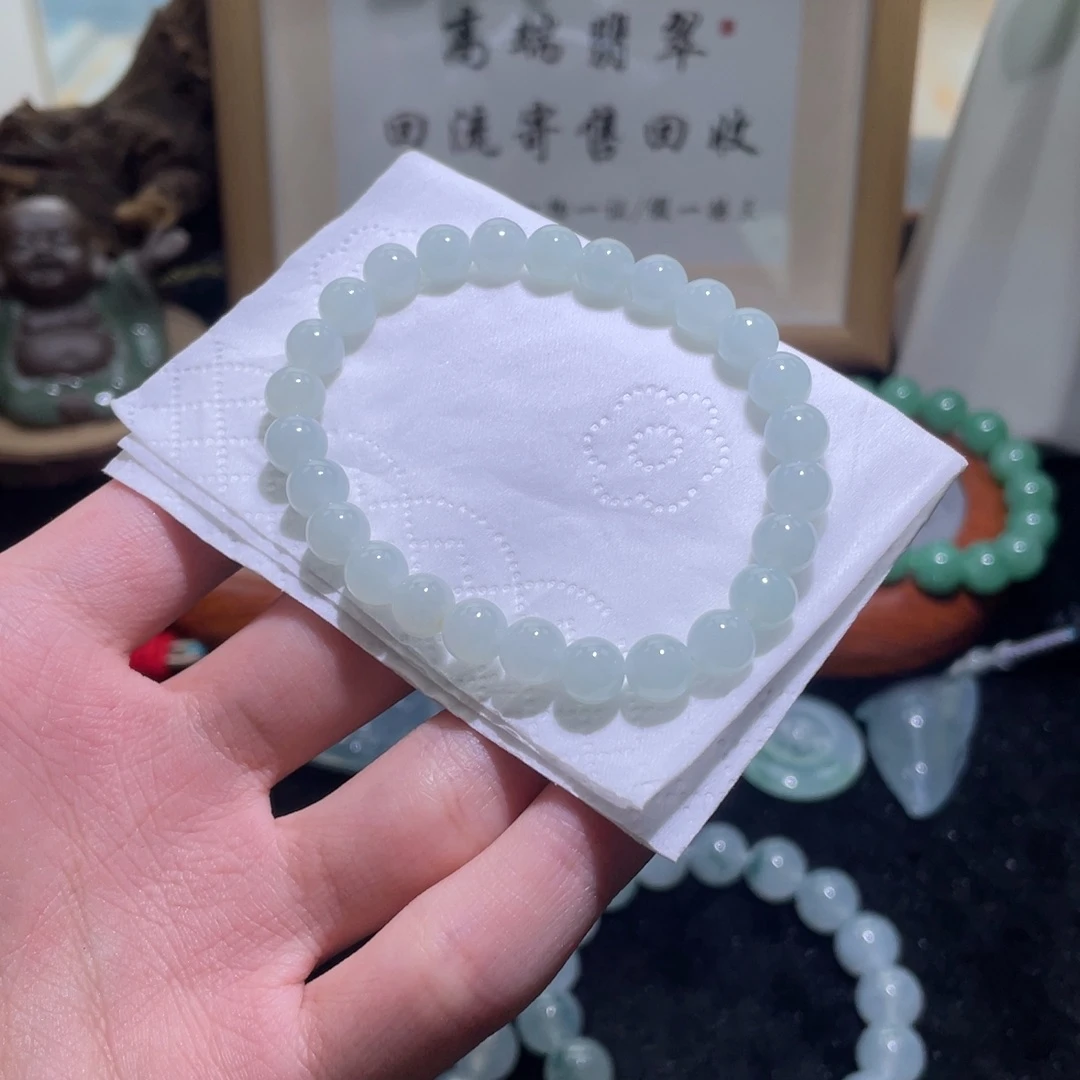 未镶嵌手链翡翠手串