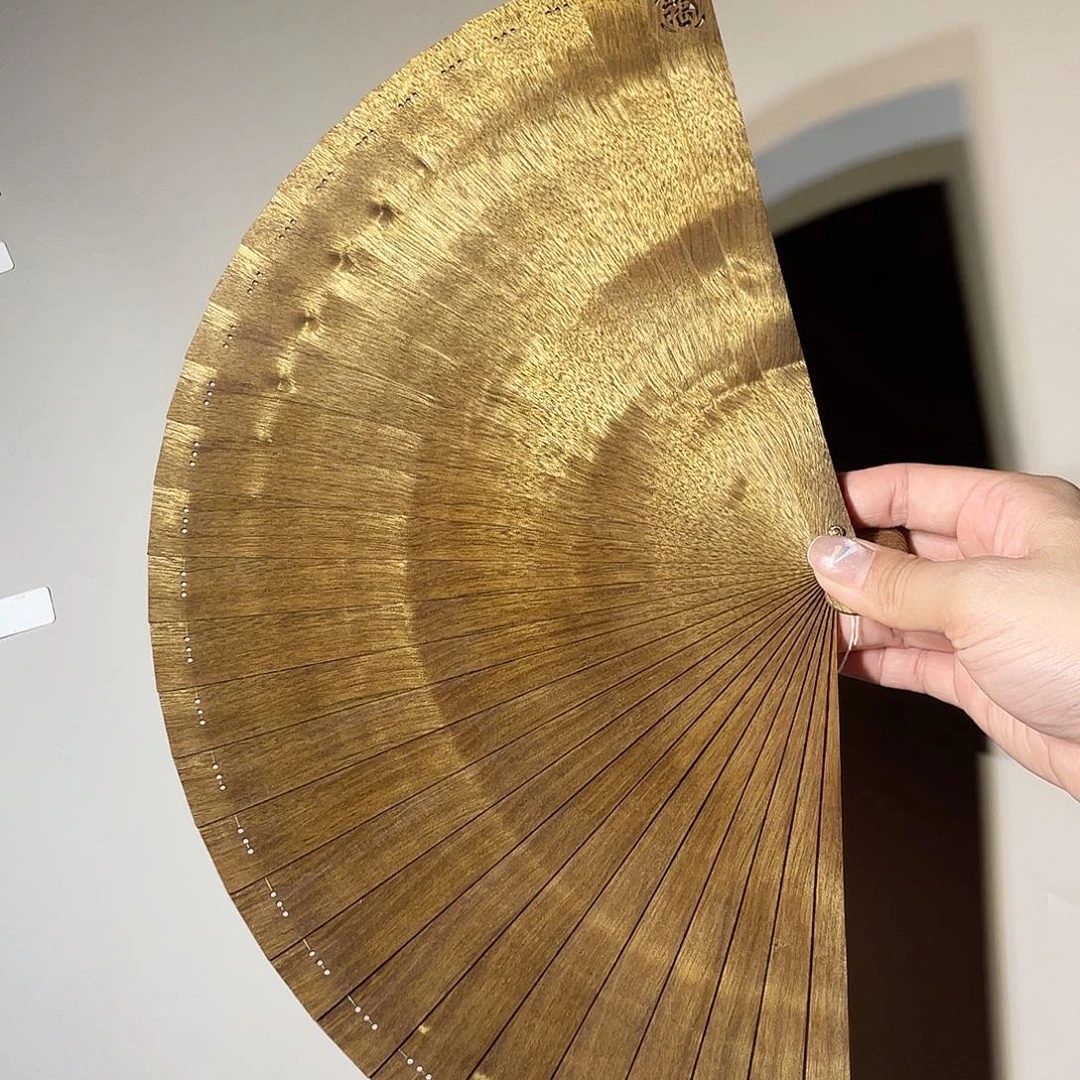 金丝楠苏扇金丝楠折扇21
