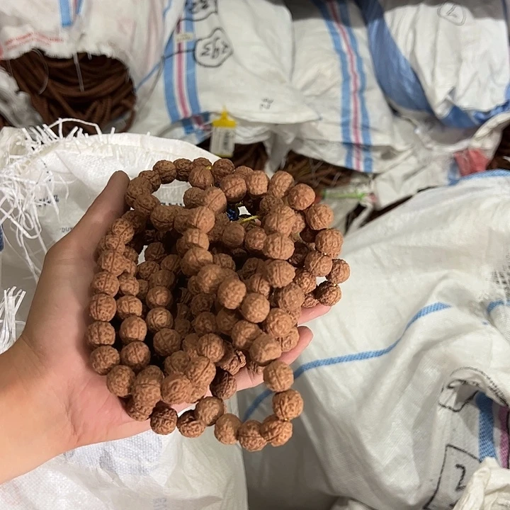 金刚菩提手串跳跳龙10条孔歪没有钢丝刷不保