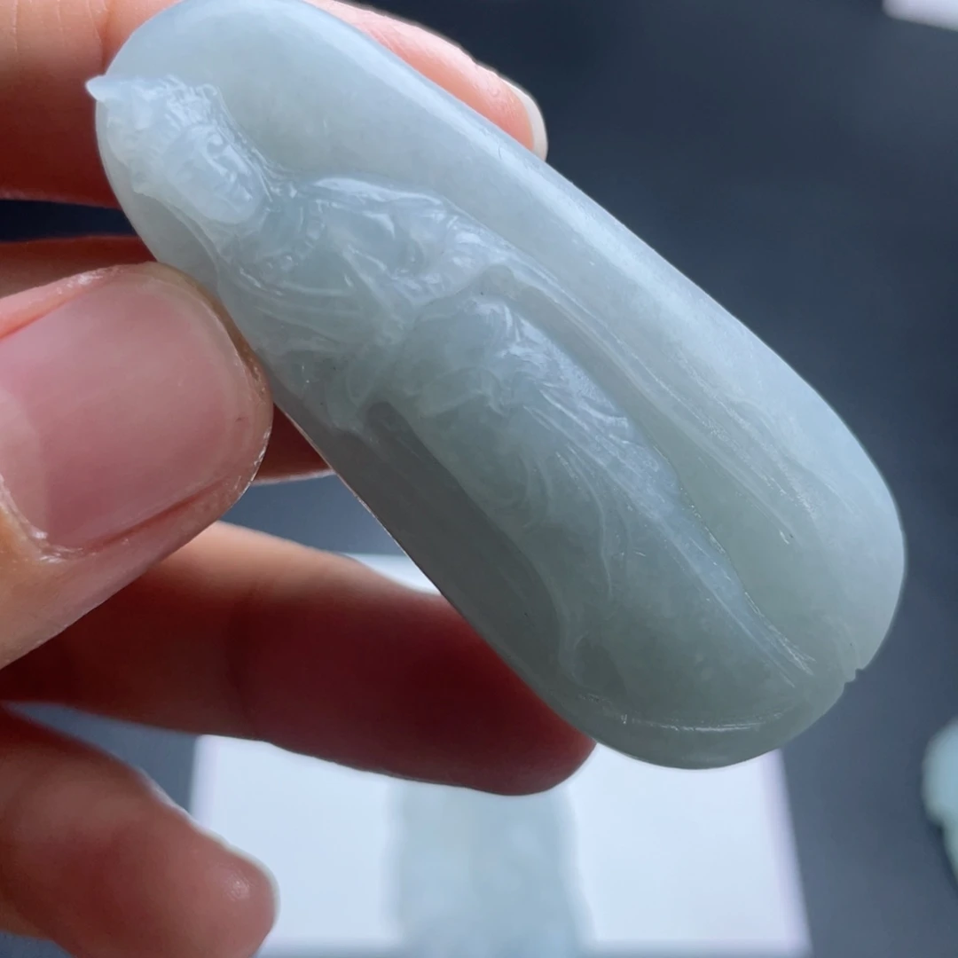 定制翡翠未镶嵌翡翠冰