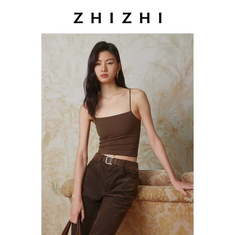 致知 寿山曲 初春弹力胸垫吊带女25新款ZZ2ESWD3039