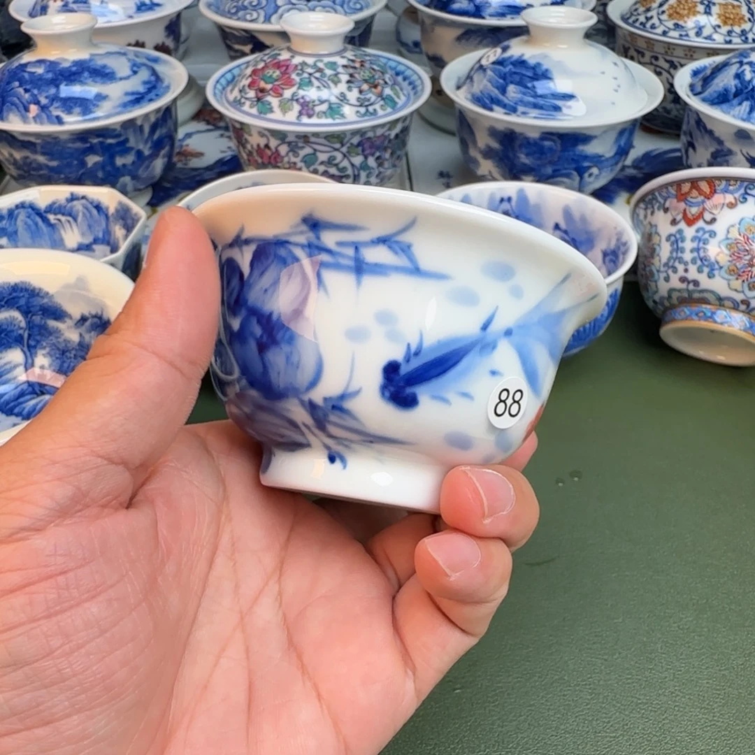 纯手工纯手绘茶具88