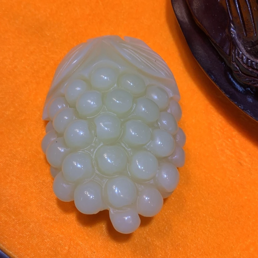 【闪购商品】未镶嵌蛇纹石玉摆件覆膜谈**声