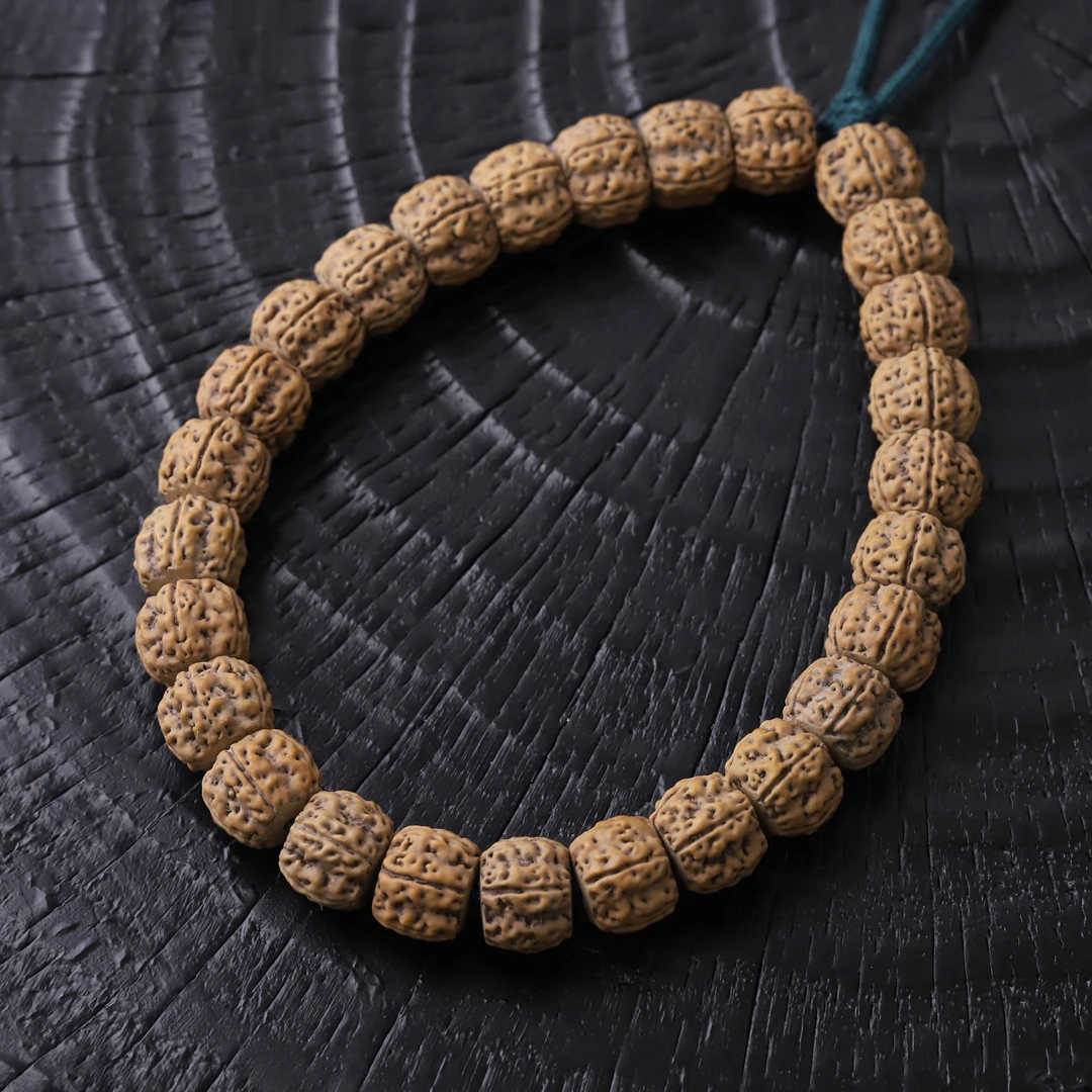 S9986-1【龙脉】精配龙切梅花盘龙小金刚单圈文玩手串