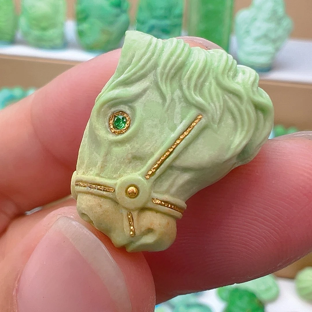 未镶嵌绿松石项链