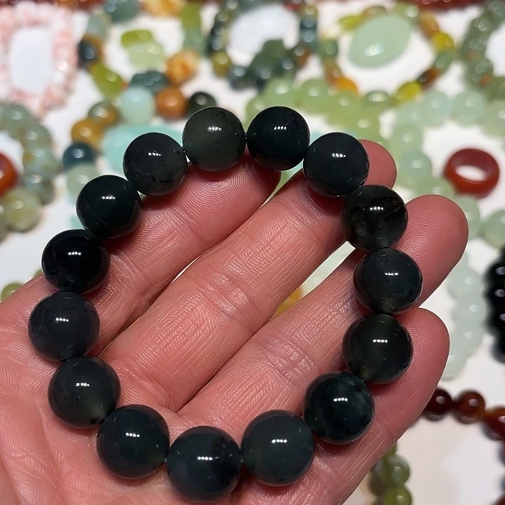 蛇纹石玉未镶嵌手串