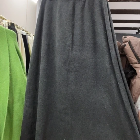 灰色针织半身裙福利特价