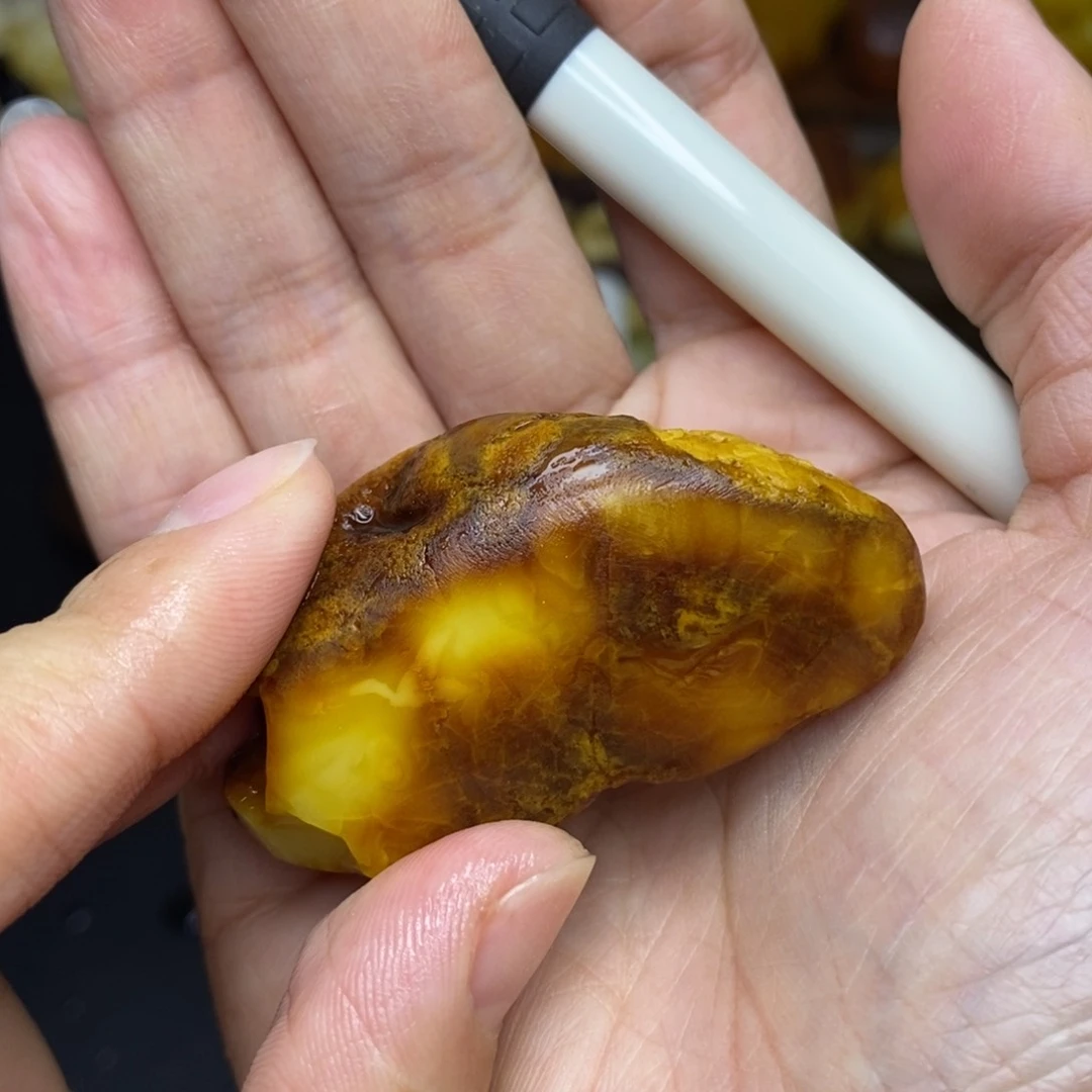 未镶嵌定制蜜蜡胖