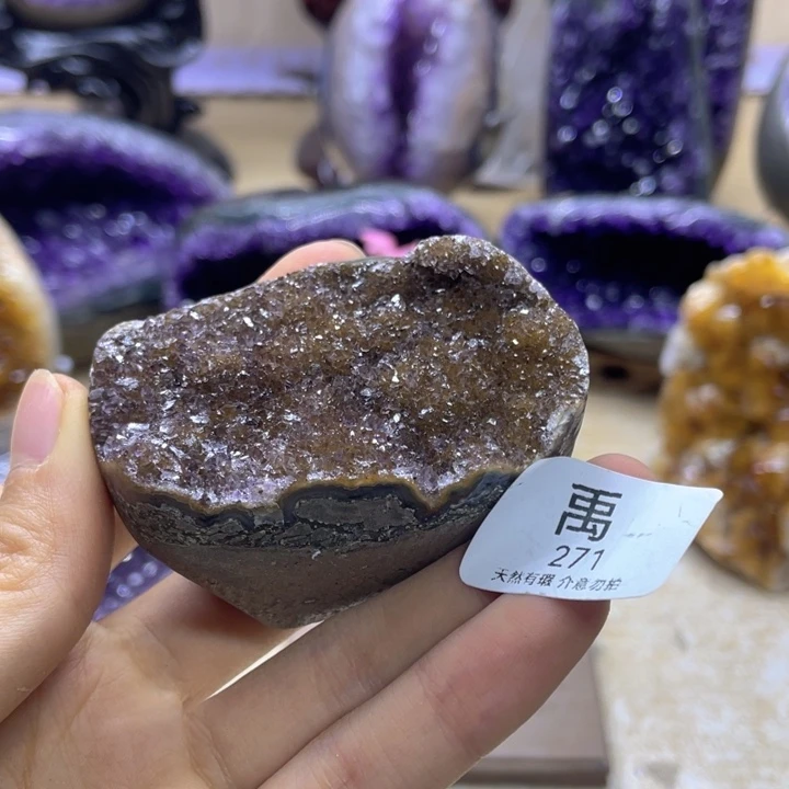 未镶嵌珠宝半成品紫晶