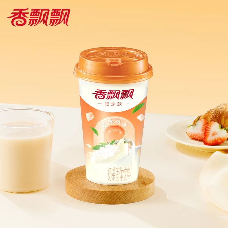 香飘飘奶茶经典草莓红豆香芋原味麦香