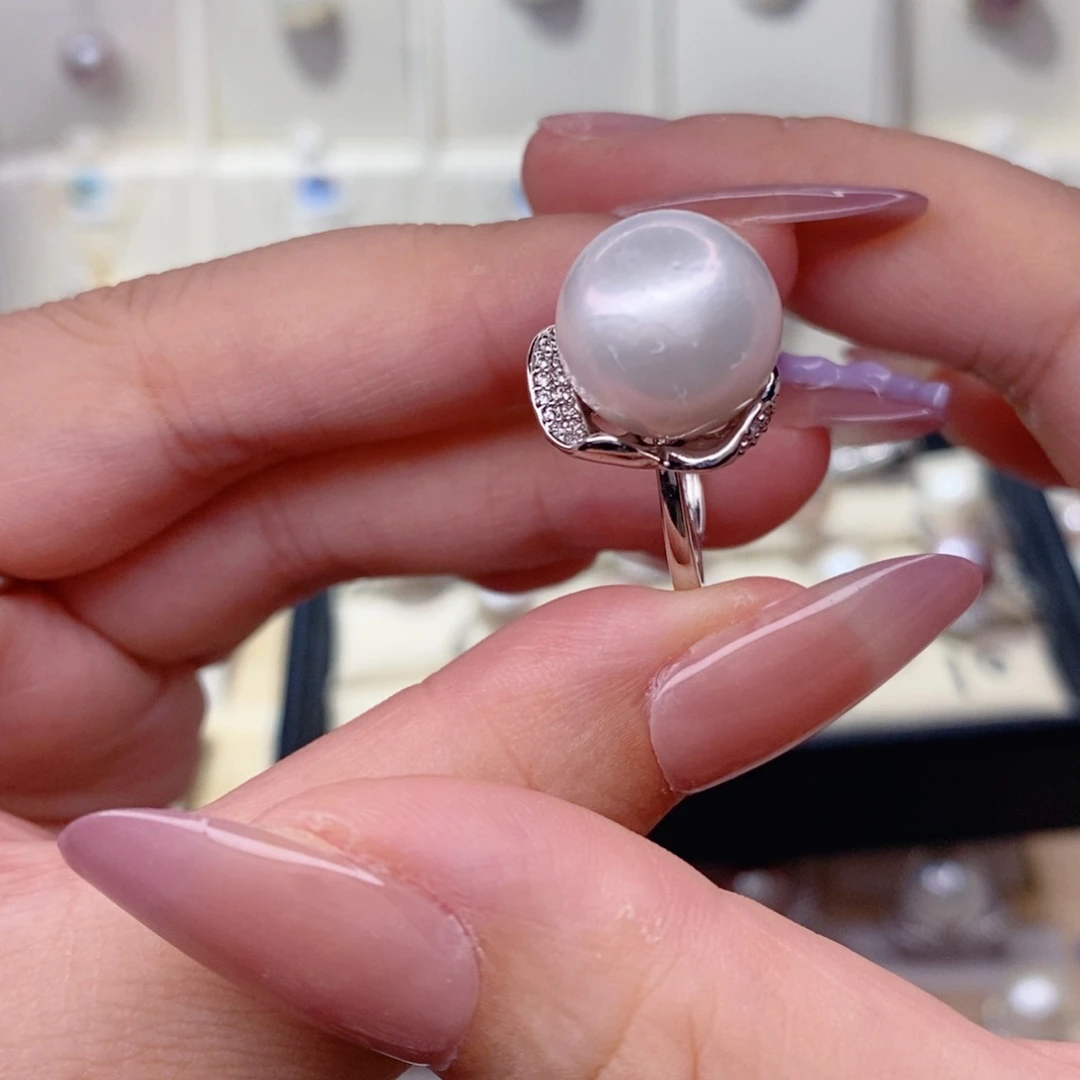 戒指未镶嵌淡水珍珠