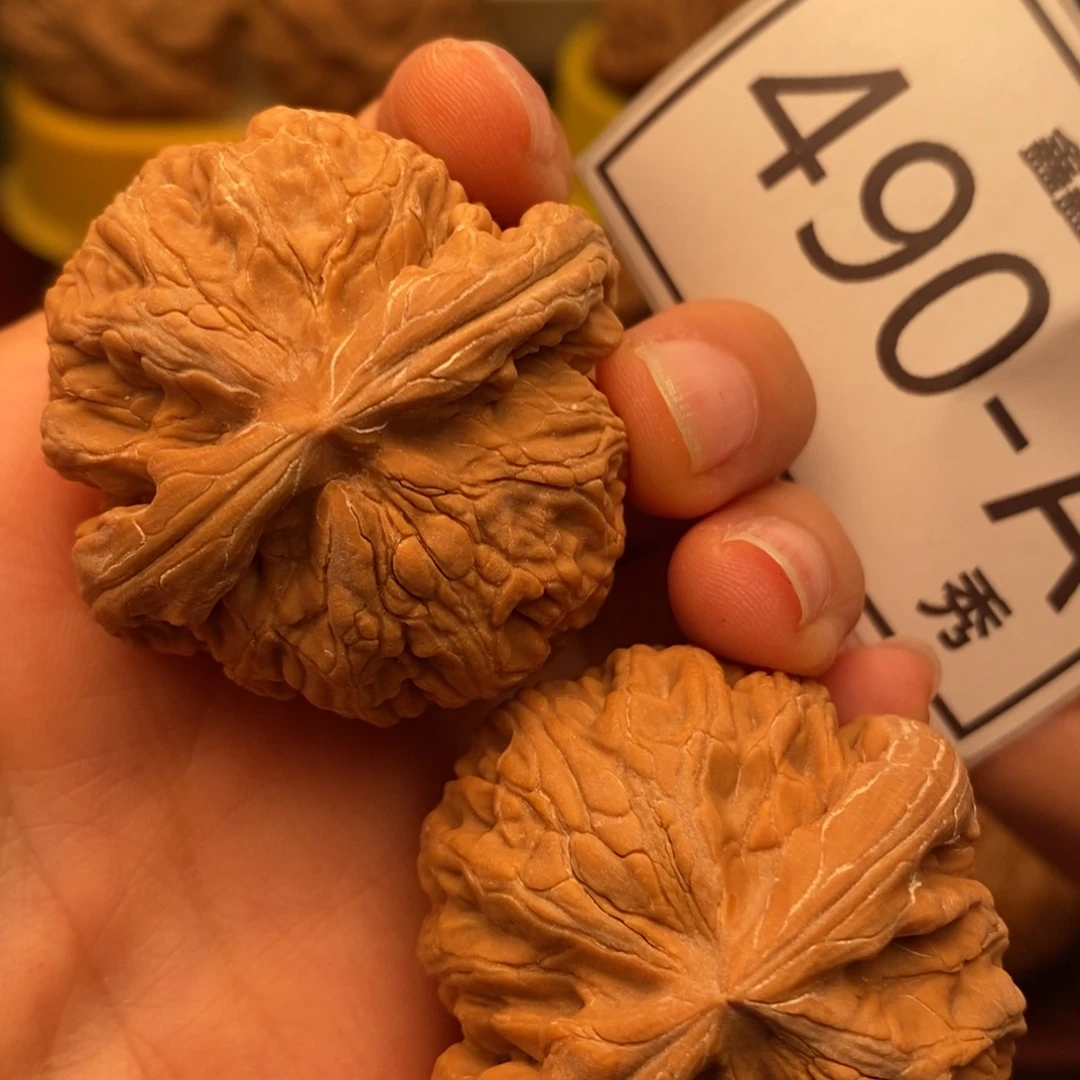 文玩核桃把件红锦鲤41……