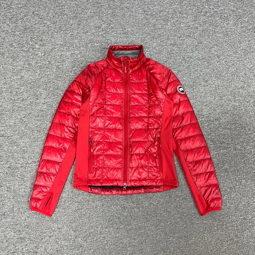 99新 CANADA GOOSE 加拿大鹅 红色羽绒服xs码