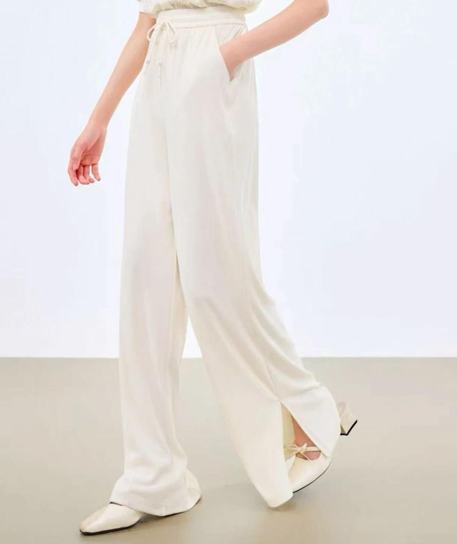 【思雅】91夏季新款阔腿裤开叉