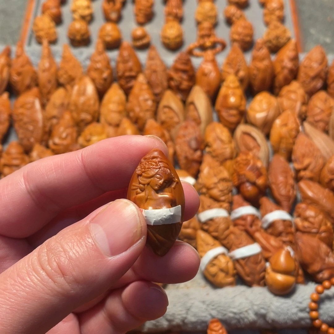 橄榄核手串/手链西施美女